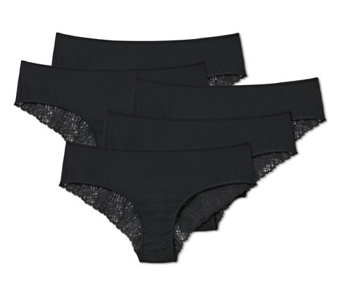 Tchibo - Brazilské kalhotky - pro ženy - vel. XS 32/34 - barva: černá
