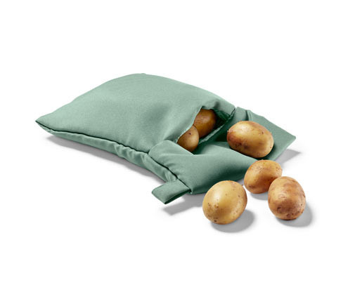 Tchibo - Taštička na přípravu brambor v mikrovlnné troubě - barva: zelená