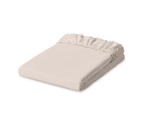 Tchibo - Žerzejové napínací prostěradlo - barva: béžová