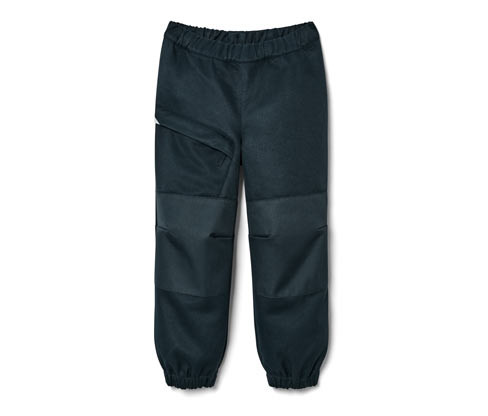 Tchibo - Dětské softshellové kalhoty - pro ženy - vel. 86/92 - barva: modrá