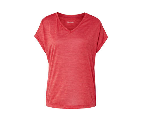 Tchibo - Funkční tričko - pro ženy - vel. XS 32/34 - barva: červená