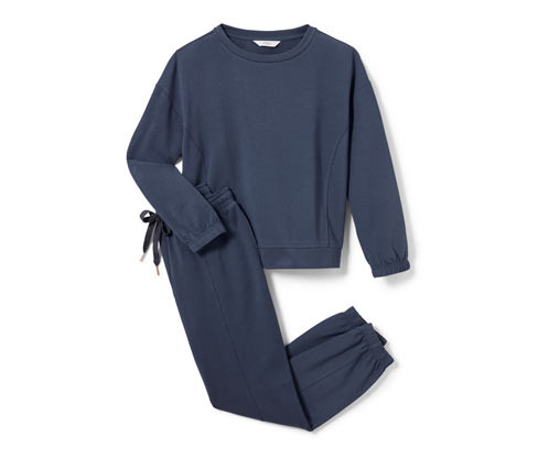 Tchibo - Domácí souprava - pro ženy - vel. S 36/38 - barva: modrá