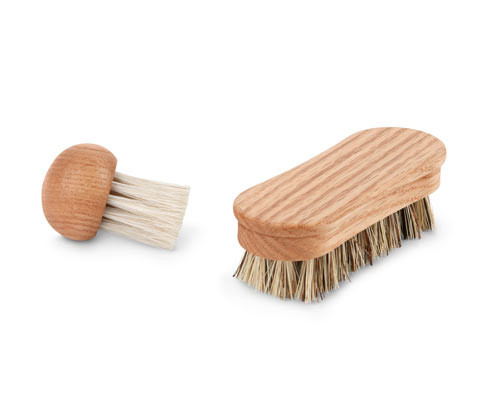 Tchibo - Kartáčky na zeleninu - barva: hnědá