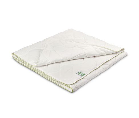 Prošívaná bavlněná přikrývka irisette® greenline - barva: bílá