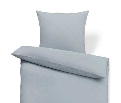 Tchibo - Lněné povlečení - barva: modrá