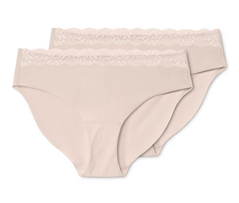 Tchibo - Kalhotky Magic Cut - pro ženy - vel. S 36/38 - barva: bílá