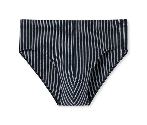 Mini slipy s biobavlnou Schiesser - pro muže - vel. M/5 - barva: modrá