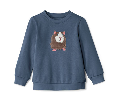 Tchibo - Dětská mikina - pro ženy - vel. 86/92 - barva: modrá