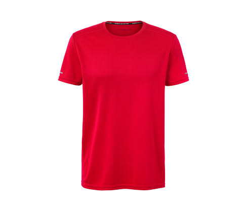 Tchibo - Funkční triko - pro muže - vel. S 44/46 - barva: červená