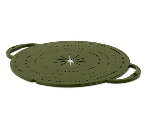 Tchibo - Ochranný kryt na pánev 4 v 1 - barva: zelená