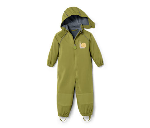 Tchibo - Dětská softshellová kombinéza - pro miminko - vel. 74/80 - barva: zelená