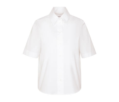 Tchibo - Halenka s krátkým rukávem Seidensticker - pro ženy - vel. 36 - barva: bílá