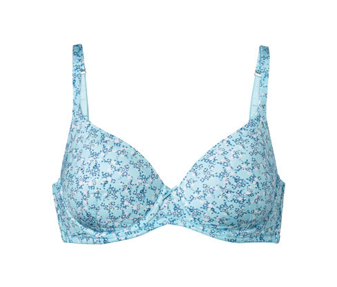 Tchibo - Podprsenka s košíčky s paměťovým efektem - pro ženy - vel. 75A - barva: tyrkysová