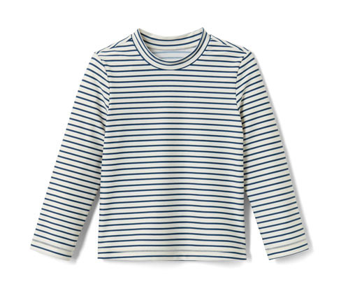 Tchibo - Dětské triko s UV ochranným faktorem 80 - pro miminko - vel. 74/80 - barva: modrá/s proužky