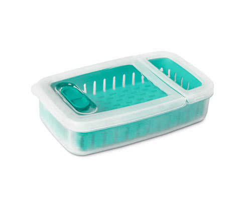 Tchibo - Dóza na uchovávání čerstvých bylinek - barva: zelená