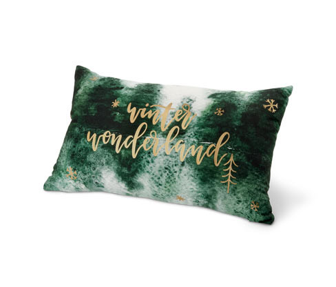 Tchibo - Dekorační polštářek - barva: zelená