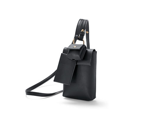 Tchibo - Mini taštičky - barva: černá