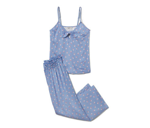 Tchibo - 7/8 pyžamo - pro ženy - vel. 36 - barva: vícebarevná