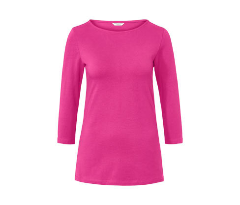 Tchibo - Triko s 3/4 rukávem - pro ženy - vel. S 36/38 - barva: růžová