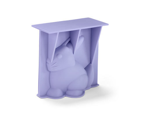 Tchibo - Forma na pečení ve tvaru velikonočního zajíčka - barva: fialová