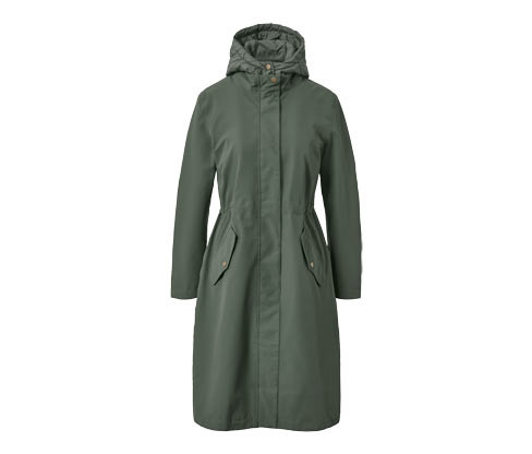 Tchibo - Outdoorová parka 2 v 1 - pro ženy - vel. 36 - barva: zelená