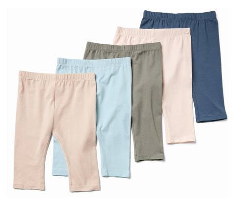 Tchibo - Dětské 3/4 legíny - pro miminko - vel. 50/56 - barva: modrá