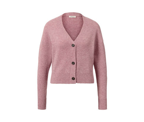 Tchibo - Kardigan z hrubé pleteniny - pro ženy - vel. XS 32/34 - barva: růžová