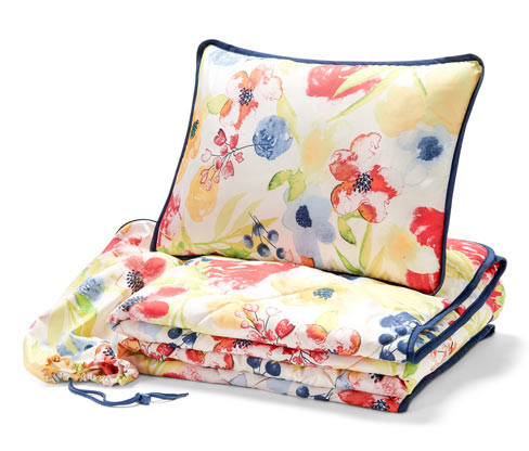 Tchibo - Cestovní souprava lůžkovin - barva: bílá