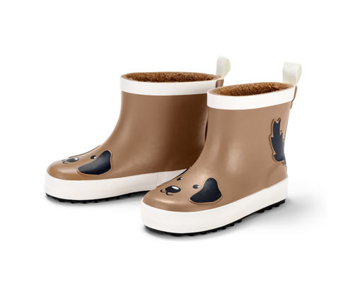 Tchibo - Dětské holínky chelsea - pro ženy - vel. 22-23 - barva: černá/s potiskem