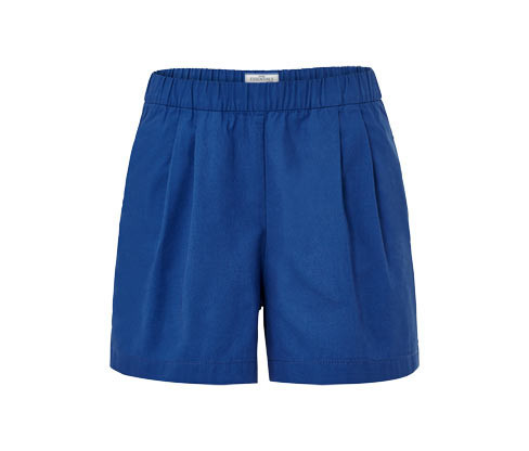 Tchibo - Tkané šortky - pro ženy - vel. 36 - barva: modrá