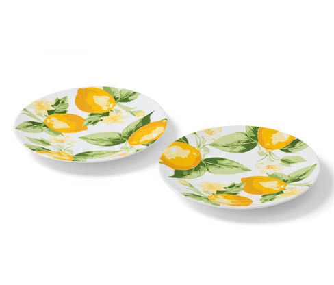 Tchibo - Talíře na předkrm - barva: bílá