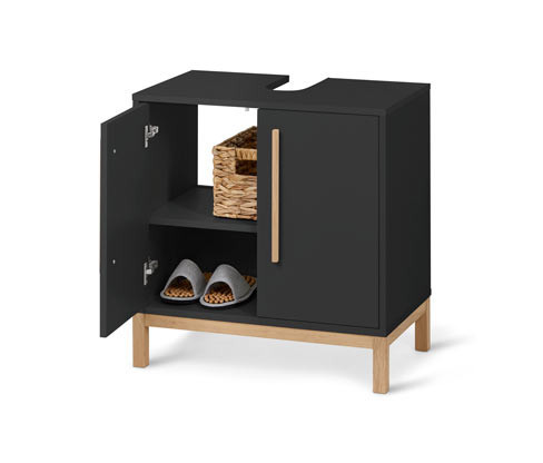 Tchibo - Skříňka pod umyvadlo »Eklund« - barva: šedá