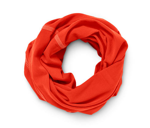 Tchibo - Multifunkční šátek z recyklovaného materiálu - barva: oranžová
