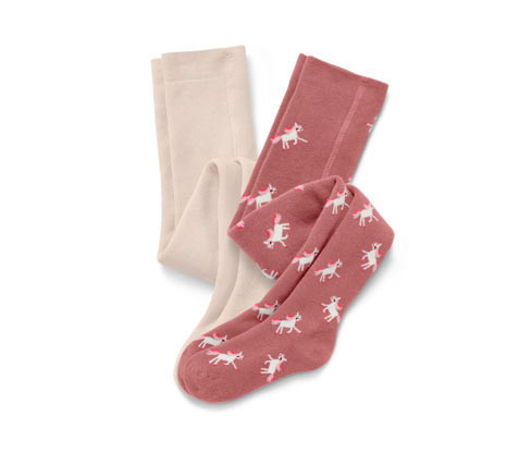 Tchibo - Dětské termopunčocháče - pro miminko - vel. 50/56 - barva: růžová