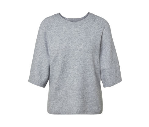 Tchibo - Pletený svetr - vel. S 36/38 - barva: šedá