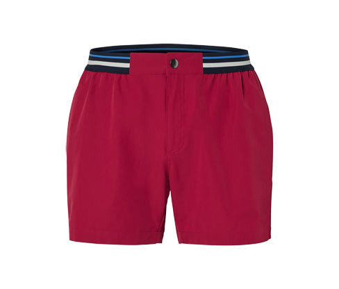 Tchibo - Koupací šortky - pro muže - vel. M 48/50 - barva: červená