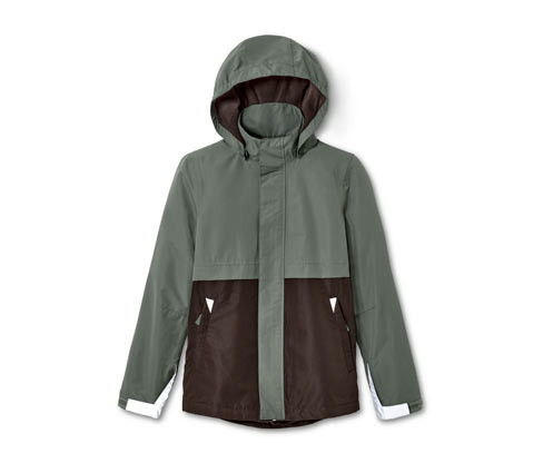 Tchibo - Bunda do každého počasí - pro kluky - vel. 122/128 - barva: zelená