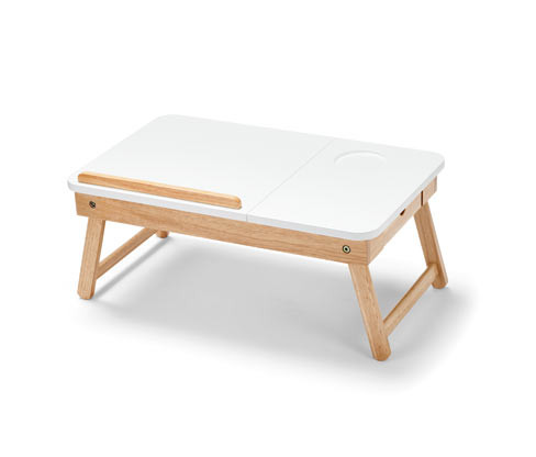 Tchibo - Stolek na notebook do postele - barva: bílá