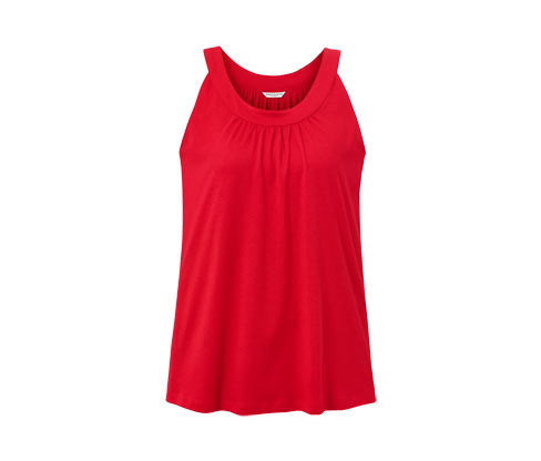 Tchibo - Top - pro ženy - vel. S 36/38 - barva: červená