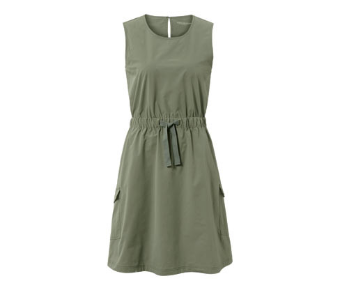 Tchibo - Funkční šaty - pro ženy - vel. 34 - barva: zelená