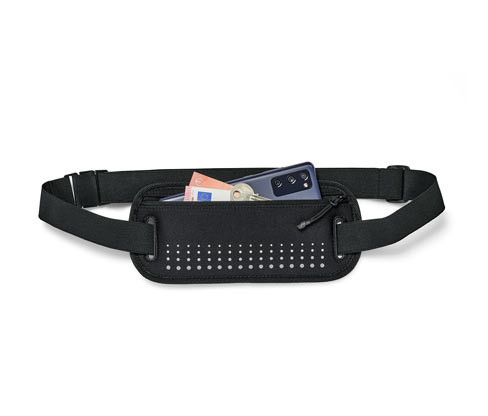 Tchibo - Běžecký pásek s pouzdrem na smartphone - barva: černá