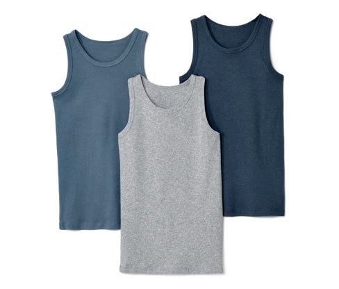 Tchibo - Dětská tílka - pro kluky - vel. 122/128 - barva: modrá