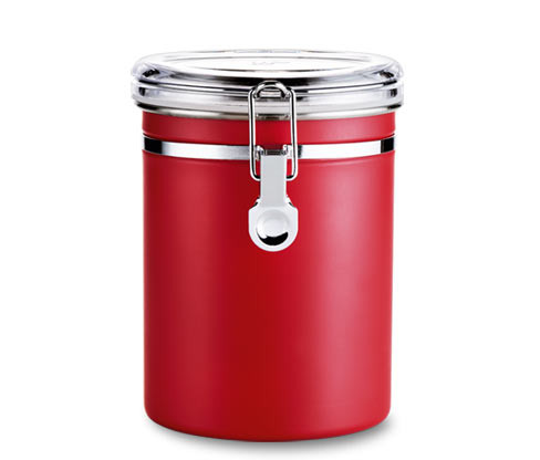 Tchibo - Vzduchotěsná dóza - barva: červená