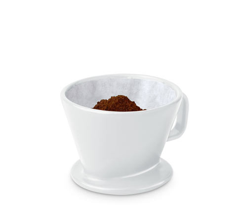 Tchibo - Ruční kávový filtr vel. 2 - barva: bílá