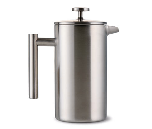 Tchibo - Konvička french press 900 ml, dvoustěnná, ušlechtilá ocel