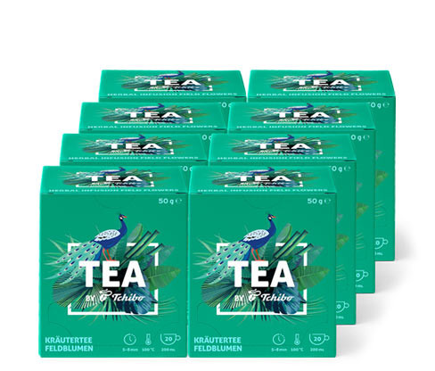 Tchibo - Bylinný čaj Luční květy – 8 x 20 nálevových sáčků