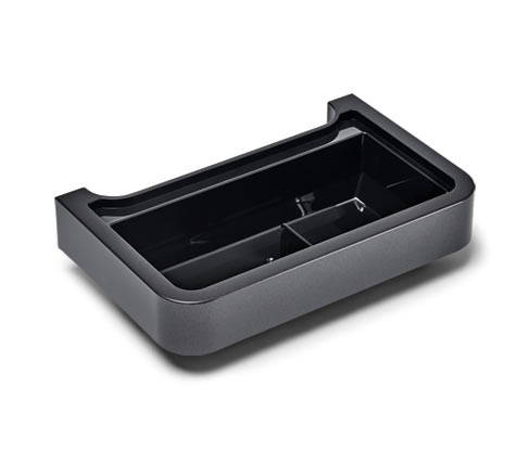 Odkapávací miska v antracitové barvě pro plnoautomatické kávovary Tchibo - barva: šedá