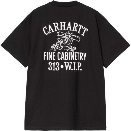 Triko Carhartt Wip Cabinetry S/S - Černá - L