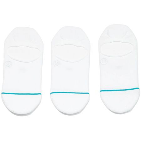 Ponožky Stance Icon No Show 3 Pack - Bílá - L