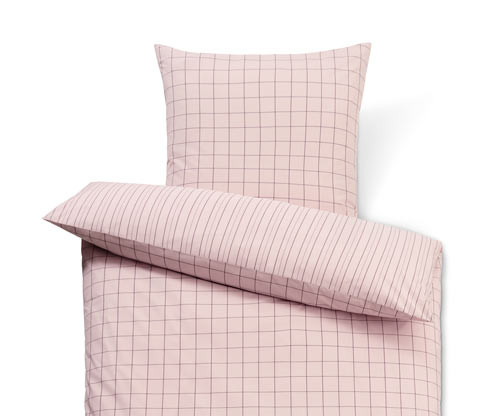 Tchibo - Prémiové bavlněné povlečení - barva: růžová